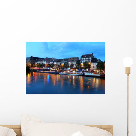 Quais Strasbourg En France Wall Decal