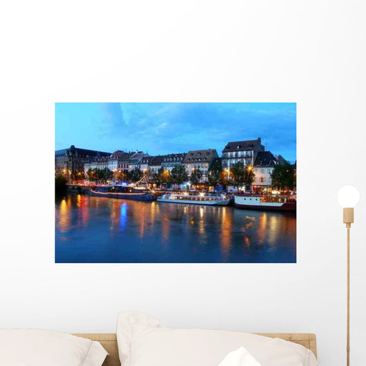 Quais Strasbourg En France Wall Decal