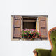 France Shutters Window Flowers