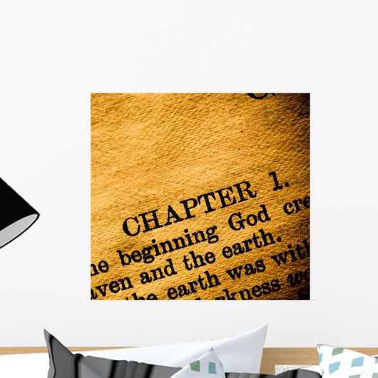 Holy Bible Wall Decal