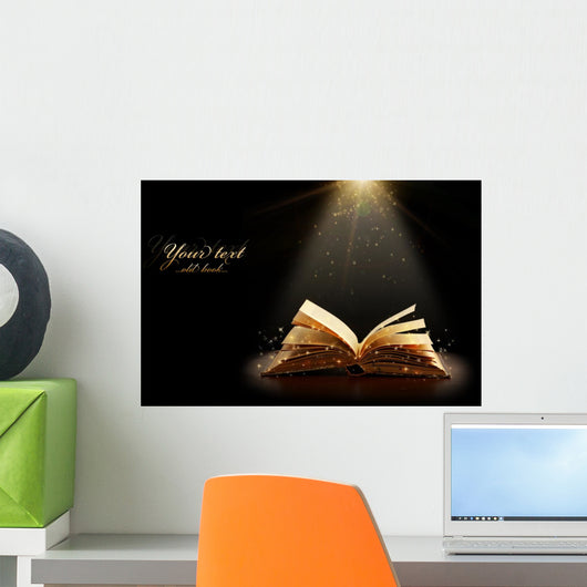 Magical Book 2 Wall Decal
