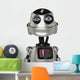 Funny Robot Portrait Wall Decal