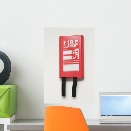 Fire Blanket Wall Decal