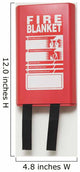 Fire Blanket Wall Decal