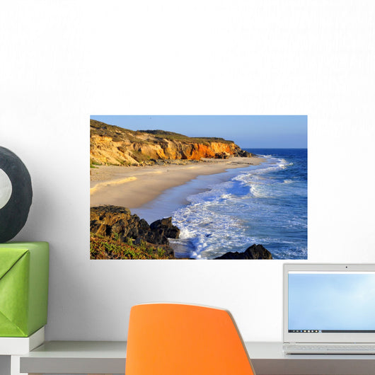 Deserted Beach Wall Decal