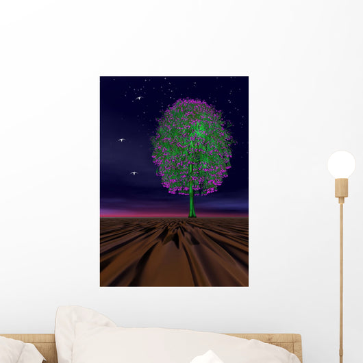 Tree and Landscape Wall Decal