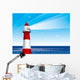 Simple Cartoon Lighthouse Wall Decal
