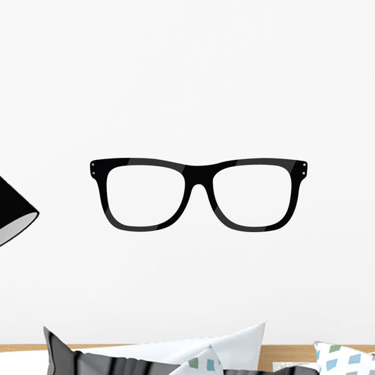 Glasses Wall Decal