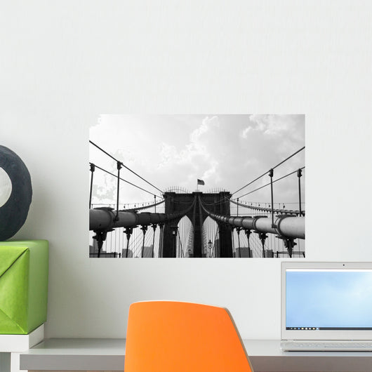 NYC Brooklyn Bridge Gate Wall Decal