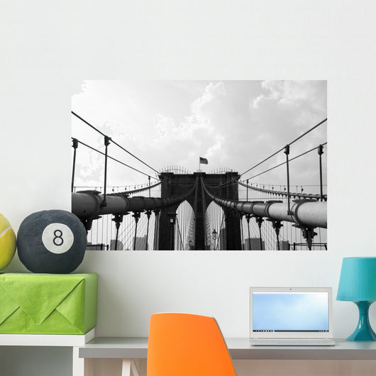 NYC Brooklyn Bridge Gate Wall Decal