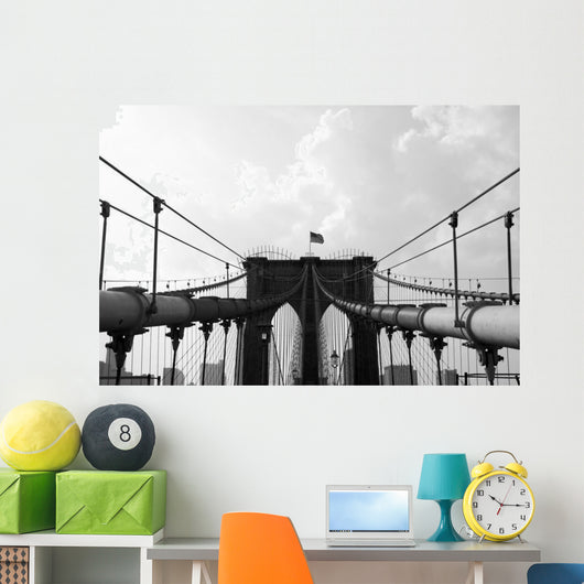 NYC Brooklyn Bridge Gate Wall Decal