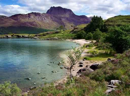 Loch Maree Scottish Highlands Wall Decal