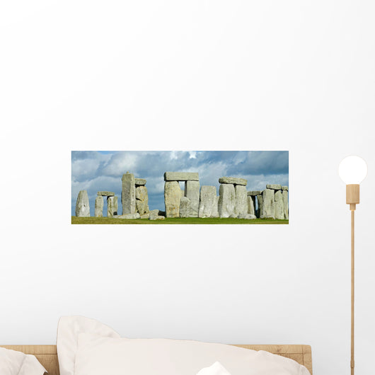 Storm over Ancient Stonehenge Wall Decal Panoramic Wall Decal