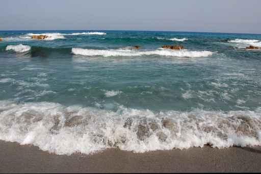 Rough Seas and Waves at the Beach Wall Decal