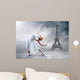 Woman Dancer Seating Posing Wall Decal