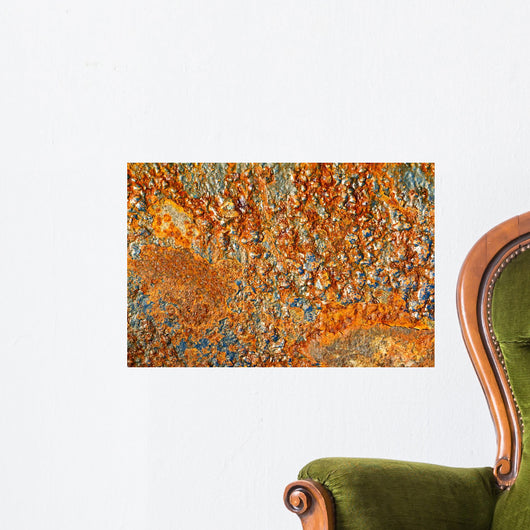 Rusty Rock Wall Decal