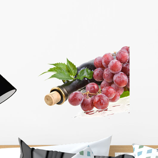 Romantic Wine Still-life Wall Decal