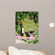 Red Wine and Grapes Wall Decal