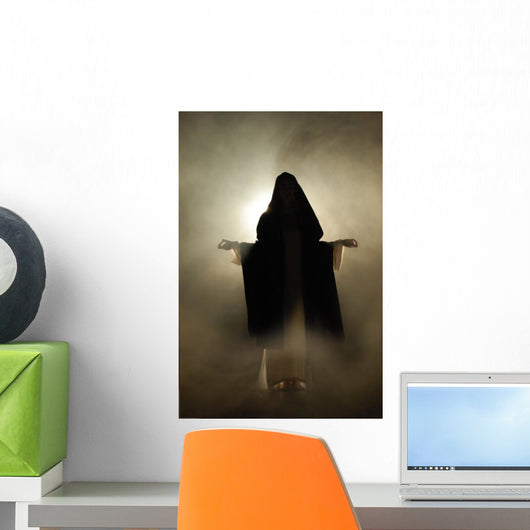 Virgin Mary Appearance Mystical Wall Decal