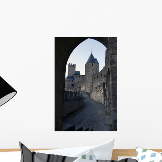 Castle Wall Path Wall Decal