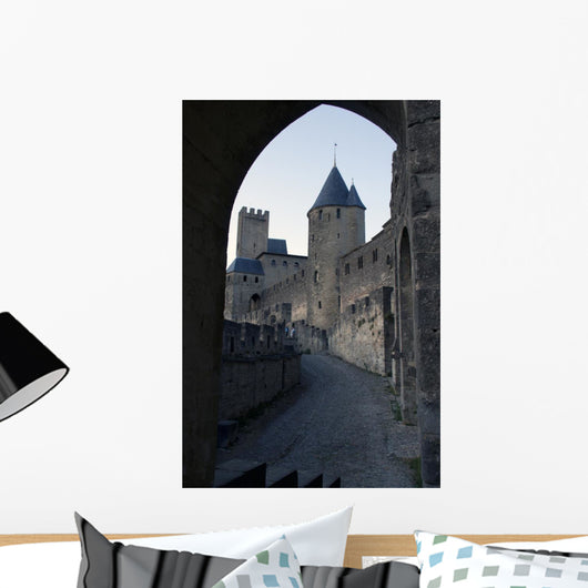 Castle Wall Path Wall Decal