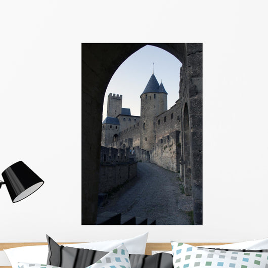 Castle Wall Path Wall Decal