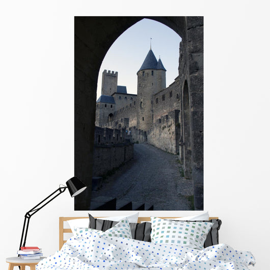 Castle Wall Path Wall Decal