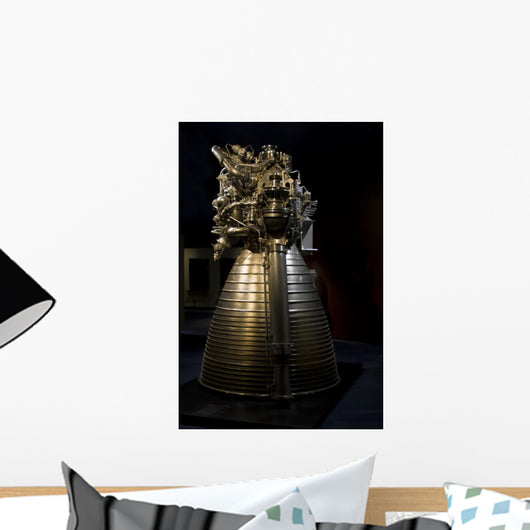 Up Shot Rocket Engine Wall Decal