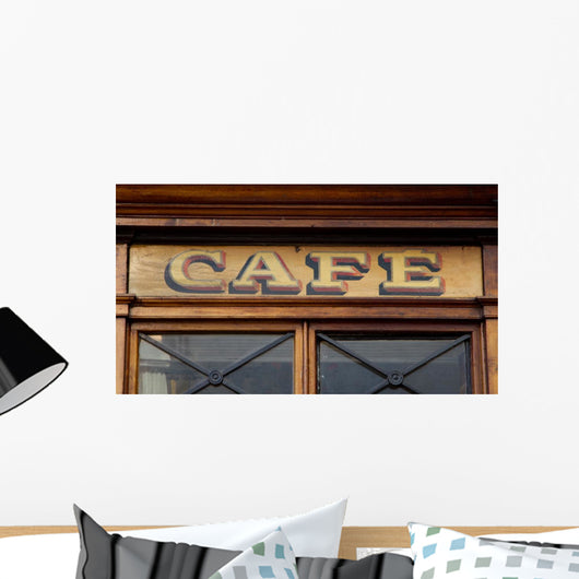 Old Cafe Nostalgia from Wall Decal