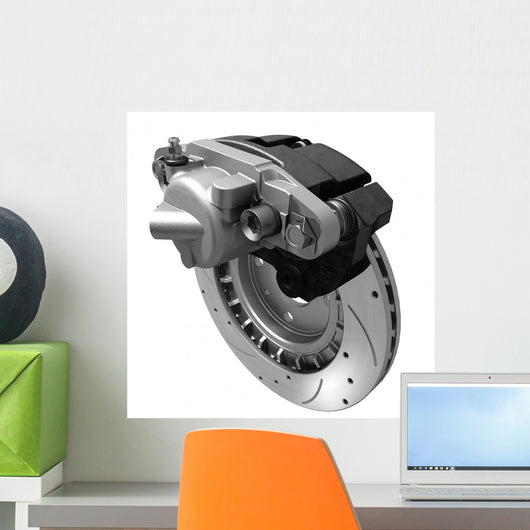 Brake System Spare Part Wall Decal