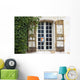 Window with Shutters Wall Decal