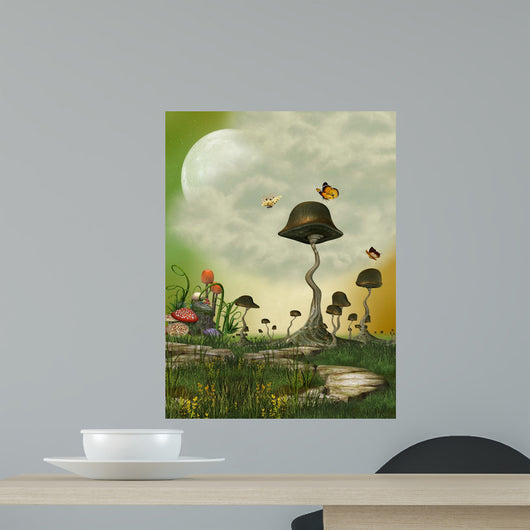 Fantasy Landscape Wall Decal