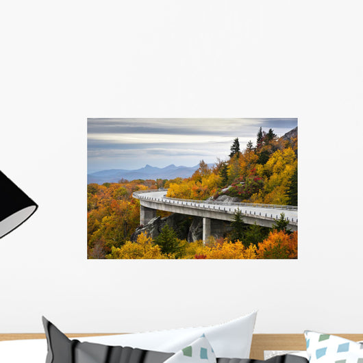 Blue Ridge Parkway Autumn Wall Decal