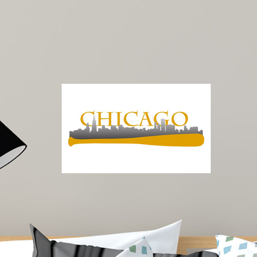Chicago Baseball Wall Decal