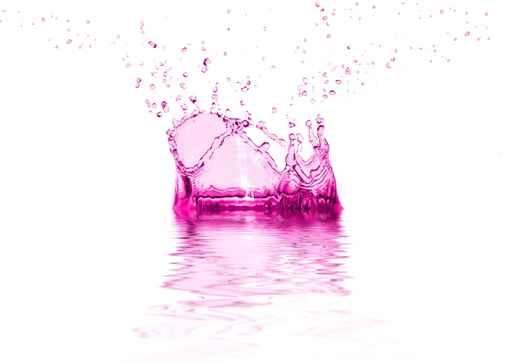 Frozen Water Drop Water Wall Decal