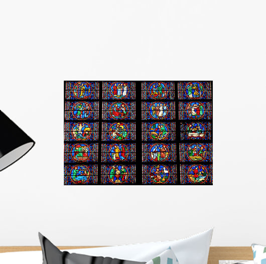 Stained Glass 1 Wall Decal