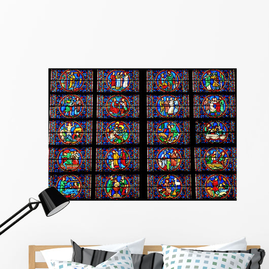 Stained Glass 1 Wall Decal