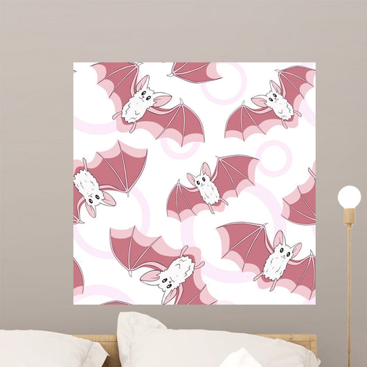 Bats Pattern Wall Decal
