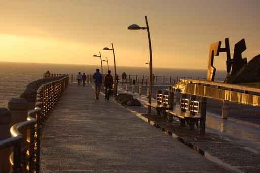 Paseo Nuevo San Sebastian Wall Decal