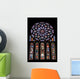 Rose Stained Glass Window Wall Decal