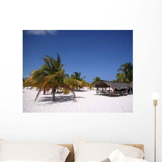 Caribbean Beach Bar - Horiztonal Wall Decal