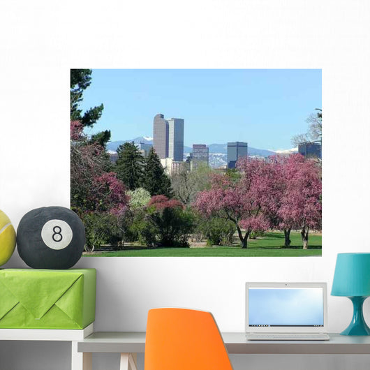 Denver Skyline Wall Decal
