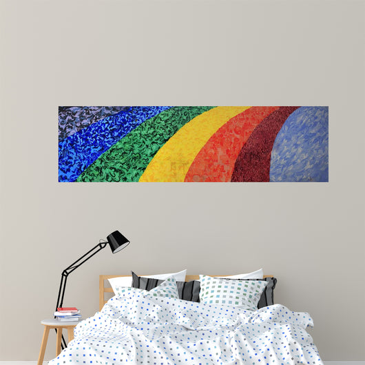 Graffiti Rainbow Wall Wall Decal