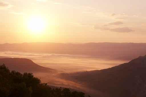 Misty Mountain Wall Decal