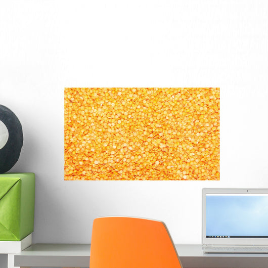 Yellow Lentil Wall Decal