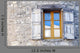 Window Old Stone House Wall Decal