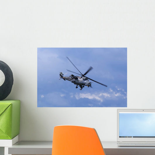Mi 24 Hind Soviet Wall Decal