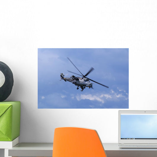Mi 24 Hind Soviet Wall Decal