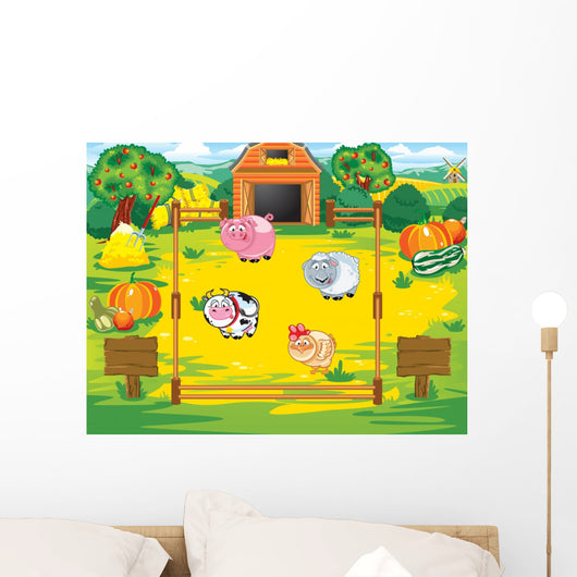 Barnyard Wall Decal
