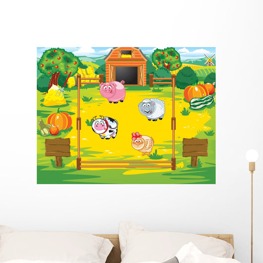 Barnyard Wall Decal
